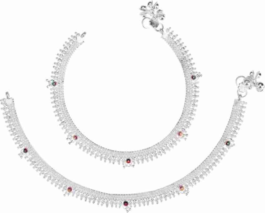 Elegant Silver Anklet